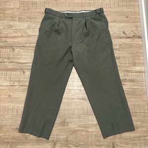 Men's Elegant Olive Dress Pants